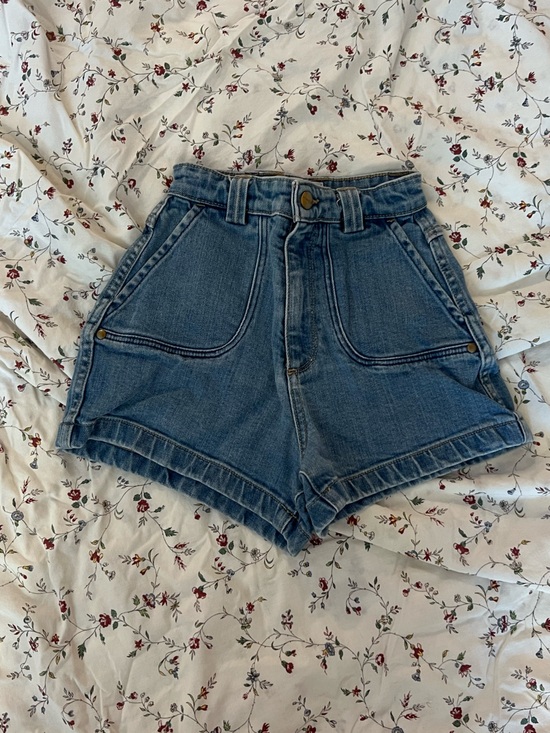 Wrangler Pants - Wrangler x Urban Outfitters Hi Bells Shorts